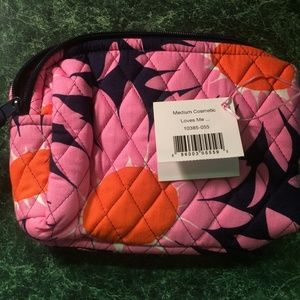 Vera Bradley Loves Me Medium Cosmetic Bag